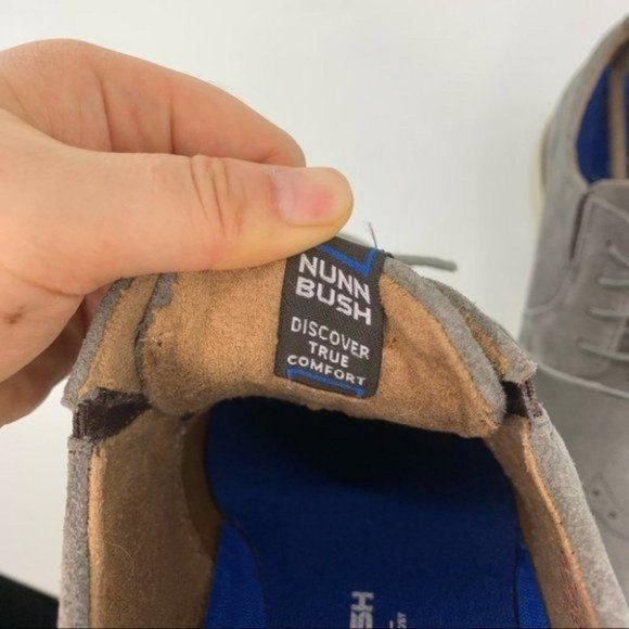 Nunn Bush Men Haven Wingtip Oxford Size 10.5M - Picture 7 of 13